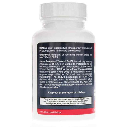 7Keto DHEA 100 Mg, Jarrow Formulas